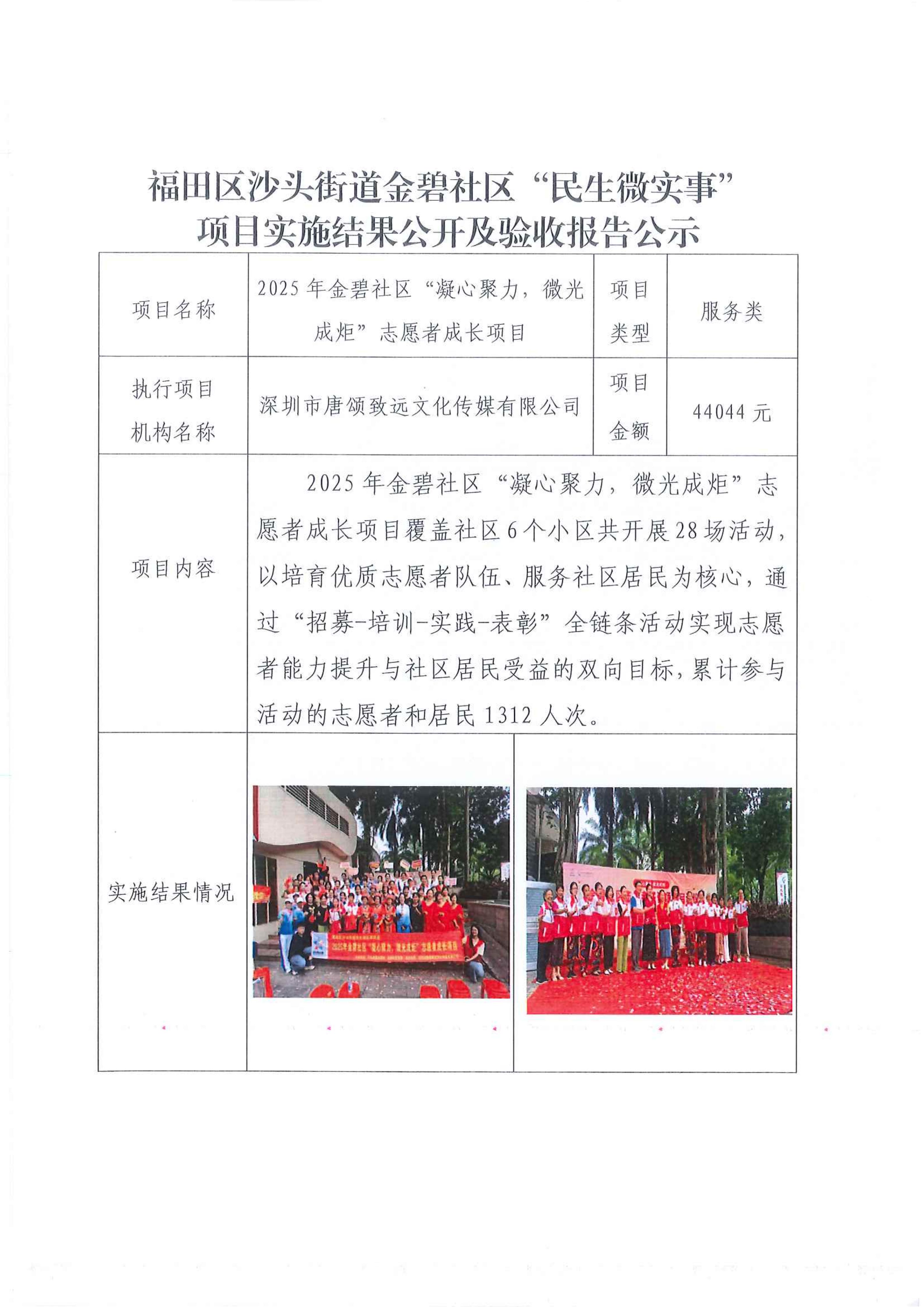 福田区沙头街道金碧社区“民生微实事”项目实施结果公开及验收报告公示 -“2025年金碧社区“凝心聚力，微光成炬”志愿者成长项目_01.jpg