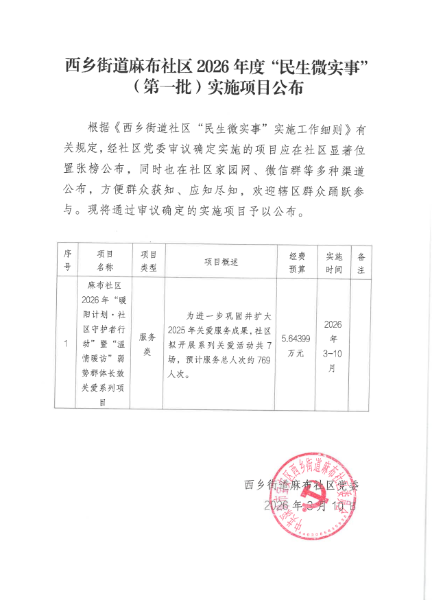 （二第二次1）西乡街道麻布社区2026年度“民生微实事”实施项目公布（第一批）.png