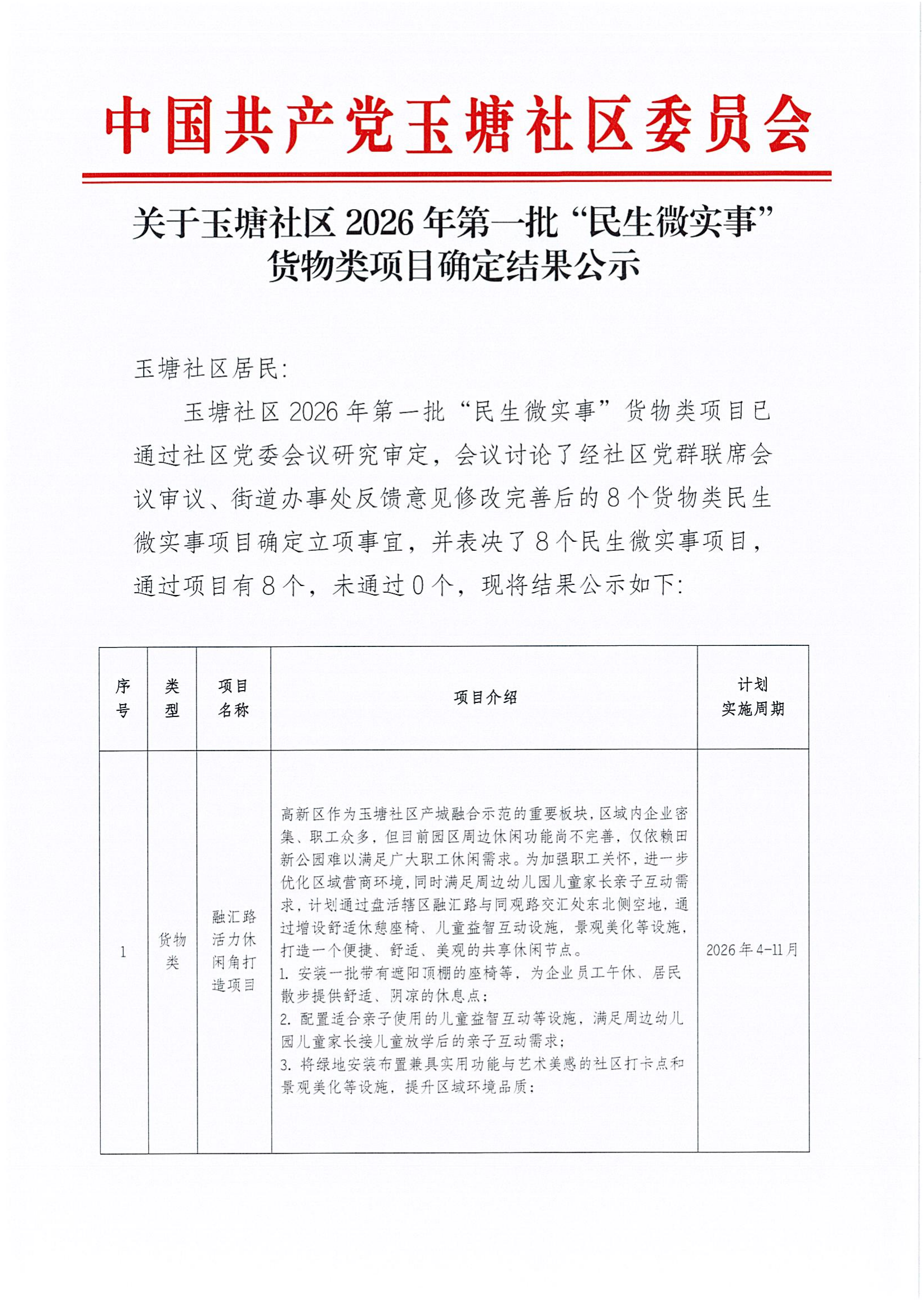 关于玉塘街道玉塘社区2026年第一批“民生微实事”货物类项目确定结果公示_01(1).png